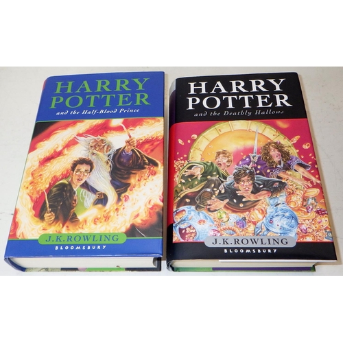 65 - A group of Harry Potter books