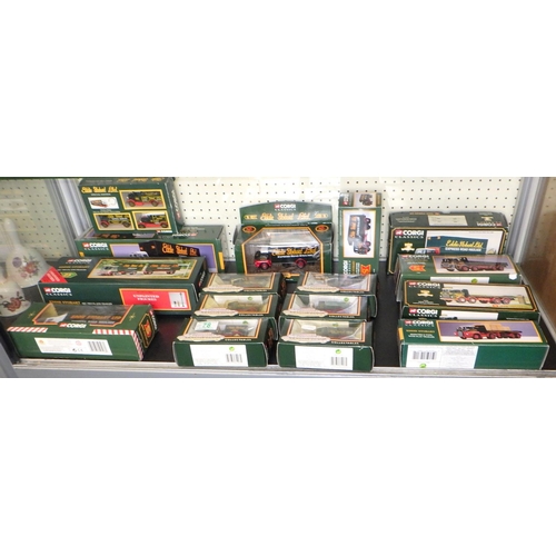 78 - A collection of boxed Corgi Eddie Stobart trucks (16)