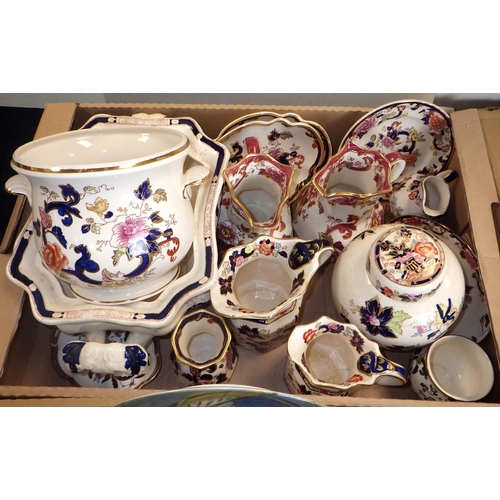 108 - A large qty of misc ceramics to inc Masons, Worcester etc (4)