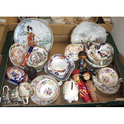 108 - A large qty of misc ceramics to inc Masons, Worcester etc (4)