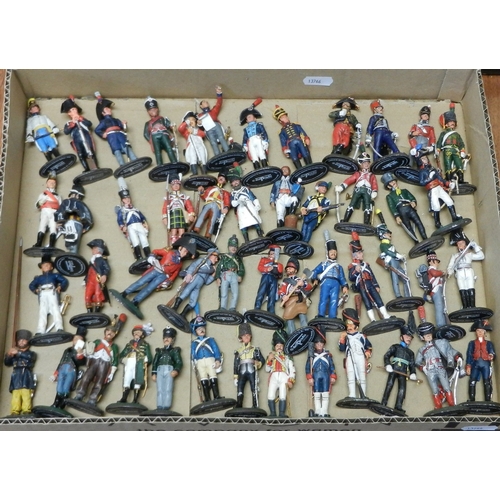 242 - Del Prado die-cast soldier figures, all dismounted / infantry Napoleonic interest.