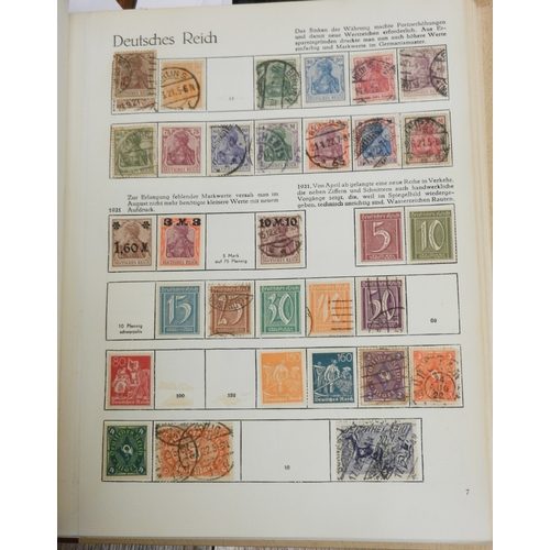 243 - Postage Stamps: various albums comprising UK, Empire and World interest including a collection of ea... 