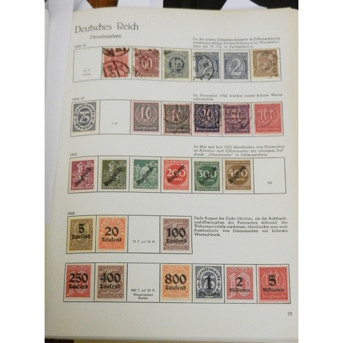 243 - Postage Stamps: various albums comprising UK, Empire and World interest including a collection of ea... 