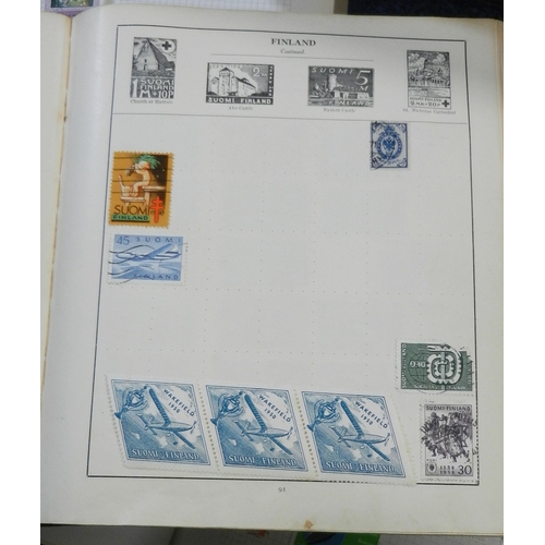 272 - Postage Stamps: fifteen various albums, swaps books etc, European / World interest incl German early... 