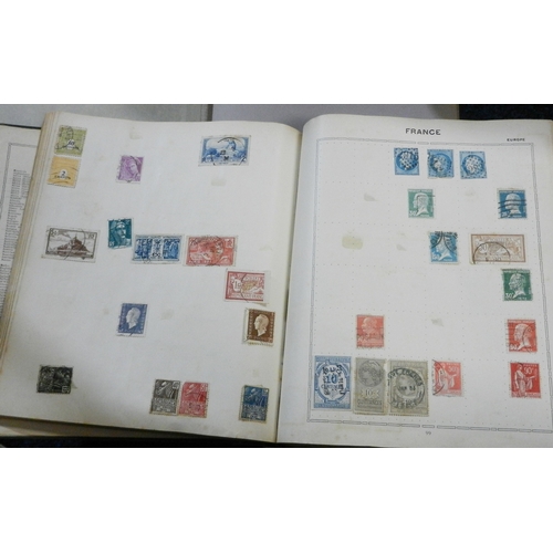 272 - Postage Stamps: fifteen various albums, swaps books etc, European / World interest incl German early... 