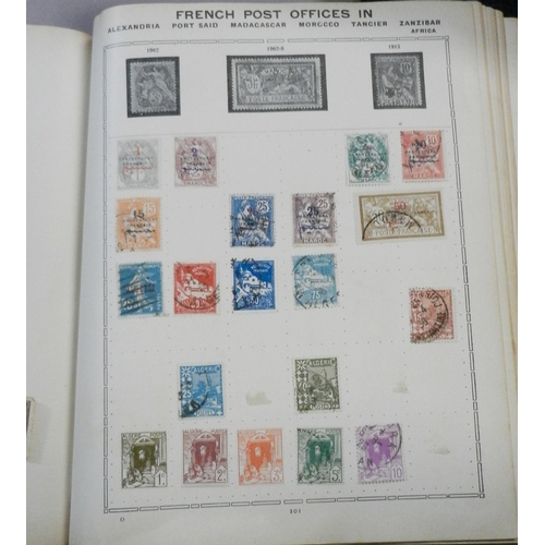 272 - Postage Stamps: fifteen various albums, swaps books etc, European / World interest incl German early... 