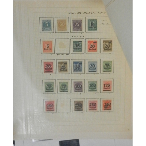 273 - Postage Stamps: a qty of loose album sheets including British and Empire interest; various early 20t... 