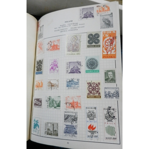 275 - Postage Stamps: an early 1970s stamp collection, most contemporary interest, European and World issu... 