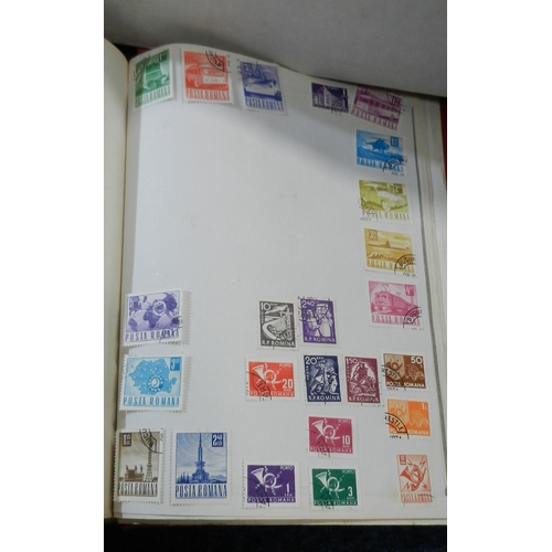 275 - Postage Stamps: an early 1970s stamp collection, most contemporary interest, European and World issu... 