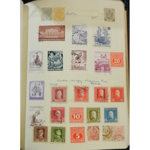 277 - Postage Stamps: six loose leaf / folder albums containing an extensive collection of 19th cent and l... 