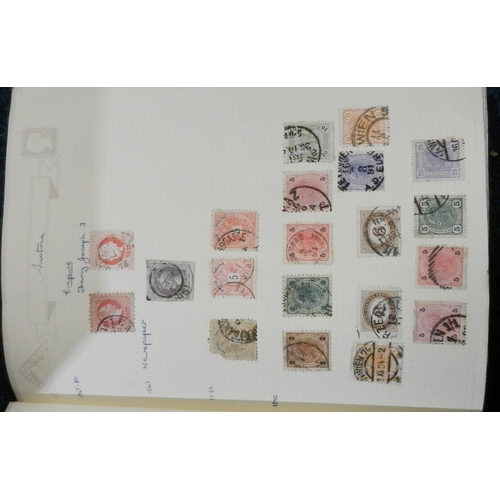 277 - Postage Stamps: six loose leaf / folder albums containing an extensive collection of 19th cent and l... 