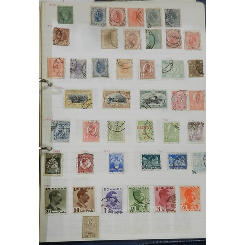 277 - Postage Stamps: six loose leaf / folder albums containing an extensive collection of 19th cent and l... 