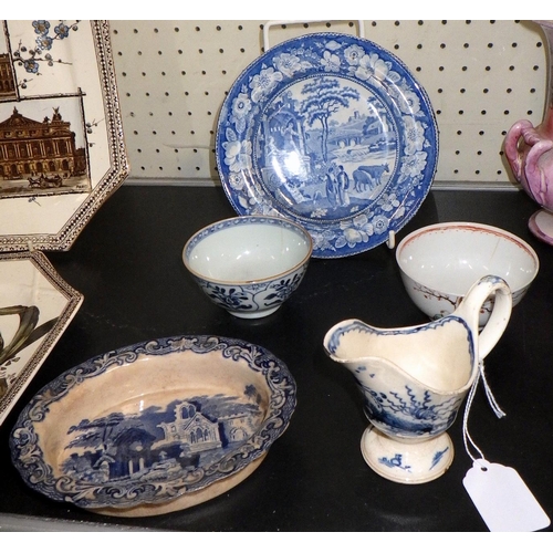 110 - A group of 19thC and earlier pottery and ceramics ALL AF (Qty)