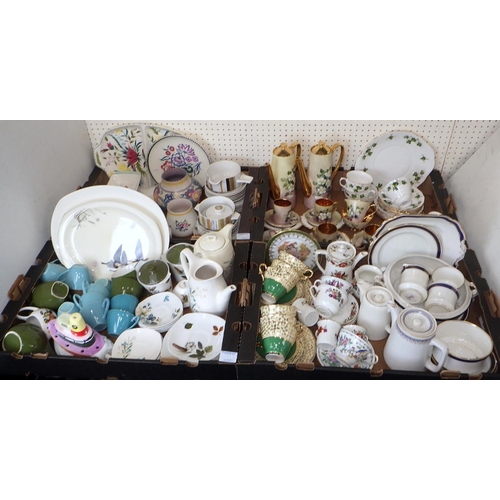 192 - Four boxes of misc ceramics AF (4)