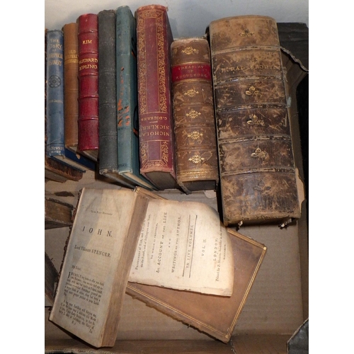 199 - A group of 19thC and earlier books