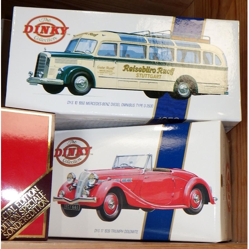 216 - A group of Matchbox Yesteryear boxed vehicles and two Dinky vehicles (9)