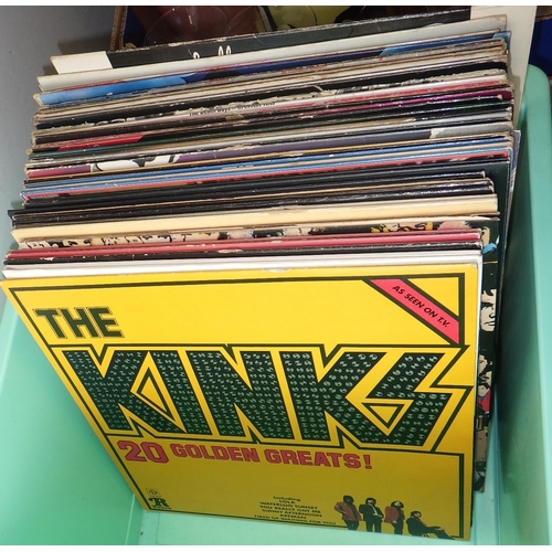 227 - A qty of misc LPs to inc The Kinks, Police etc