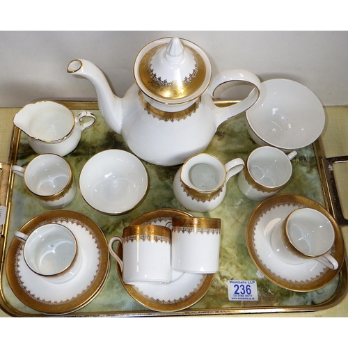 236 - A Regal Royal Grafton tea set