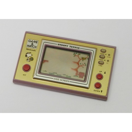 146 - Vintage Gaming interest: a Nintendo Game & Watch Snoopy Tennis game.  Untested.