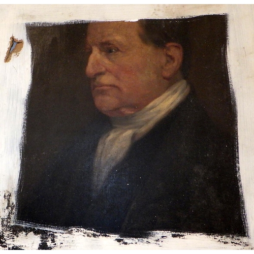 251 - A large gilt framed portrait AF 82 x 92cm