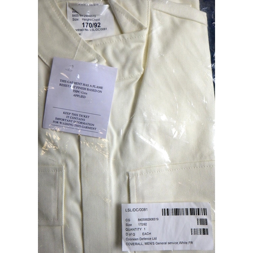 288 - A large qty of flame resistant General Service men's coveralls