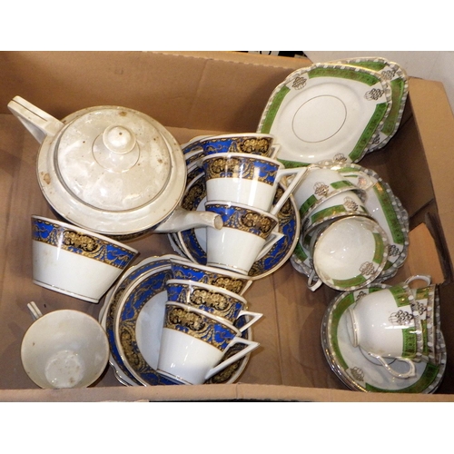 296 - A qty of various tea wares to inc Royal Albert, Meakin etc (3)