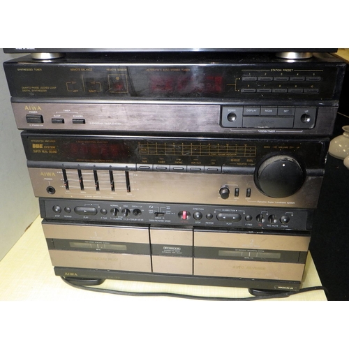 298 - An Aiwa Hi-Fi. ALL Electricals sold as seen