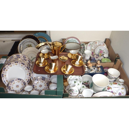 370 - A quantity of of misc collectables, ceramics etc to inc Queen's table ware, Minton etc AF (5)