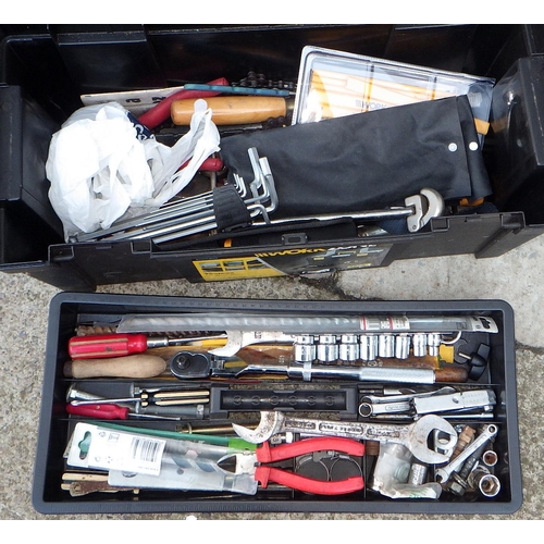 567 - A Work Zone toolbox and contents