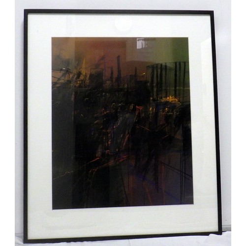 15 - David Blackburn, 'Industrial Landscape', 1979: 70x84cm. VAT & Buyers Premium apply, ARR if sold for ... 