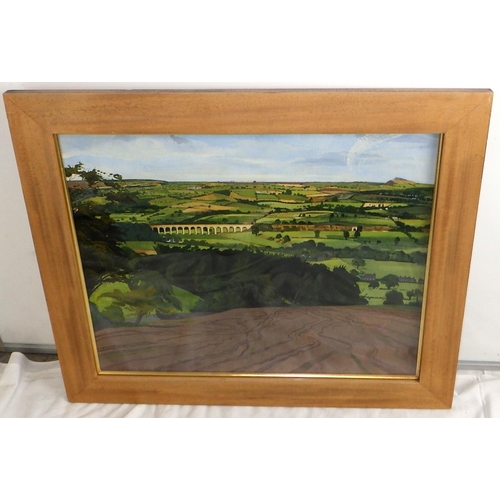 63 - Graeme Willson, 'Landscape', oil on canvas board: 69x59cm. VAT & Buyers Premium apply, ARR if sold f... 