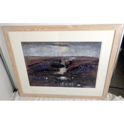 86 - Marie Walker Last, no title, possibly Mystic Moorscape, '83: 105x87cm. VAT & Buyers Premium apply, A... 