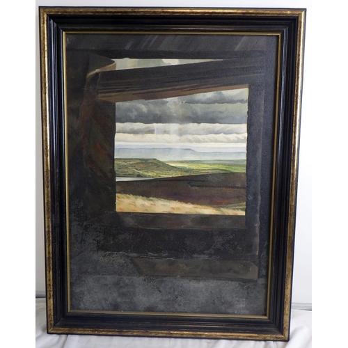 65 - Graeme Willson, 'View of Calderdale', oil on canvas c1980: 67x88cm. VAT & Buyers Premium apply, ARR ... 