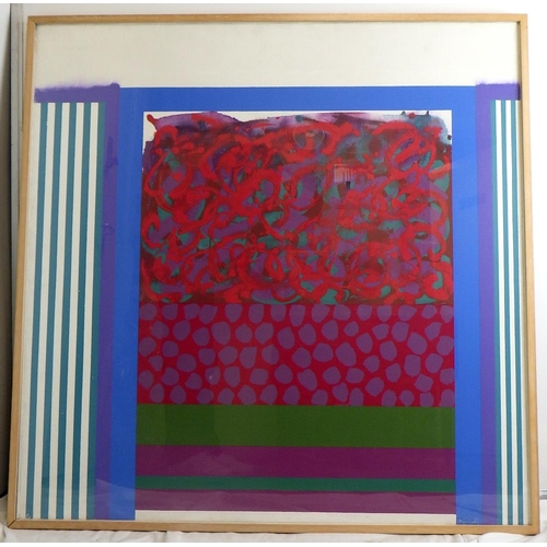 111 - Laimonis Mierins, 'Untitled', acrylic on canvas 1986: 104x104cm. VAT & Buyers Premium apply, ARR if ... 