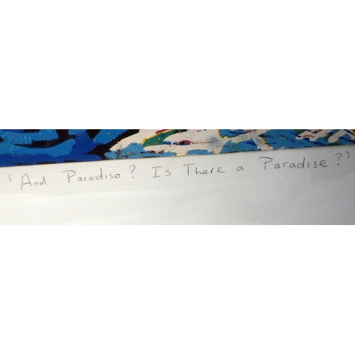 122 - Emma Rose, 'And Paradiso? Is there a Paradise?' 1/4, '86: 147x119cm. VAT & Buyers Premium apply, ARR... 