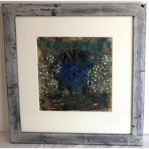 118 - Judith Cain, 'End of Winter 3', monoprint 1996 (£220): 42x43cm. VAT & Buyers Premium apply, ARR if s... 