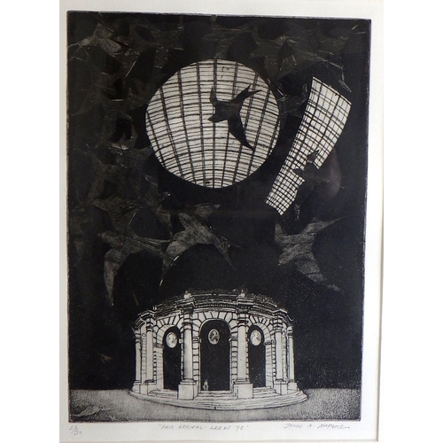 149 - John McPake, 'Fair Arrival, Leeds', 23/30 etching and aquatint 1998: 61x48cm. VAT & Buyers Premium a... 