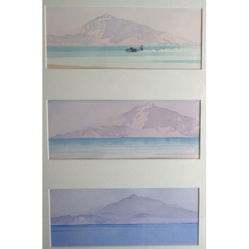 68 - Graeme Willson, 'Triple View of Turkey', watercolour and pencil 1998. VAT & Buyers Premium apply, AR... 