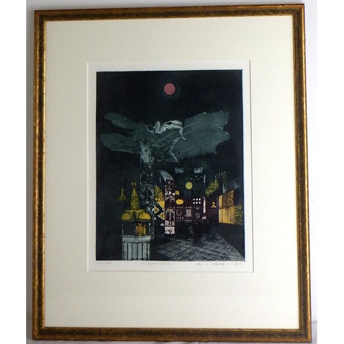 150 - John McPake, 'A Russian Memory', trial proof colour etching 1989: 64x54cm. VAT & Buyers Premium appl... 