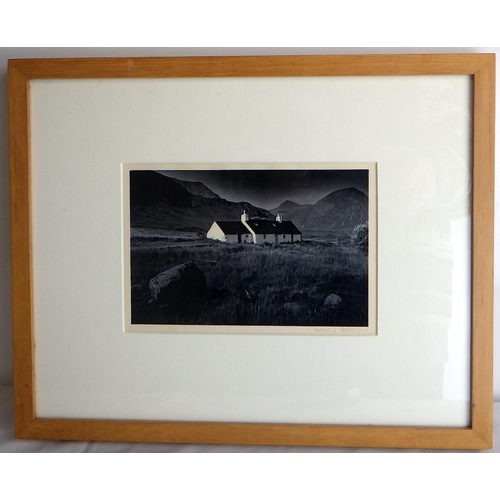 173 - Andrew Sanderson, 'Thatched Cottages Scotland', photograph 1994: 30x38cm. VAT & Buyers Premium apply... 