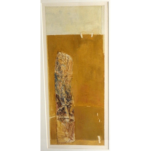 180 - Two Sue Lawty artworks: 'Spirit of Nambung Australia II', drawing with collage 1995 (£250) (63x40cm)... 