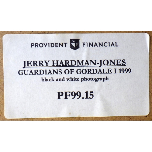 188 - Five Jerry Hardman-Jones photographs dated 1999: 'Guardians of Gordale I' and 'Guardians Of Gordale ... 