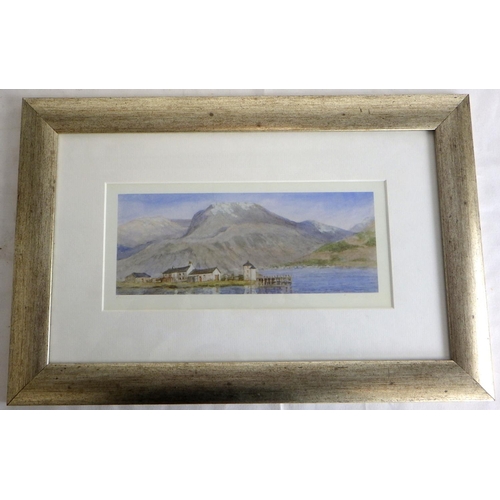 237 - Unidentified, 'Ben Nevis': 30x44cm. VAT & Buyers Premium apply, ARR if sold for £1000 or more.