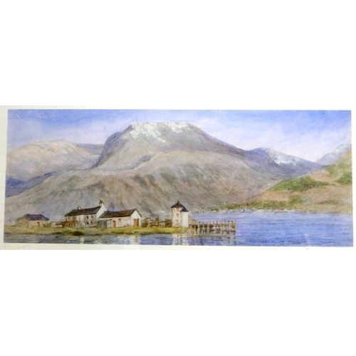 237 - Unidentified, 'Ben Nevis': 30x44cm. VAT & Buyers Premium apply, ARR if sold for £1000 or more.