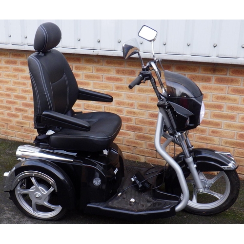 509 - A Care Co Tri Glide Cruiser mobility scooter, back tyre flat and needs replacement, sold as seen