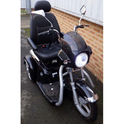 509 - A Care Co Tri Glide Cruiser mobility scooter, back tyre flat and needs replacement, sold as seen