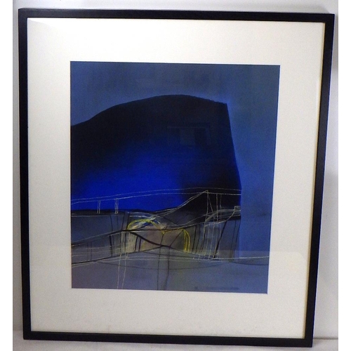 16 - David Blackburn, 'Landscape', pastel on paper 1987: 87x76cm. VAT & Buyers Premium apply, ARR if sold... 