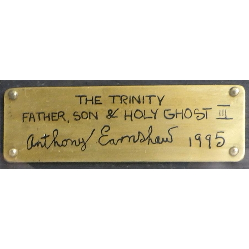 186 - Anthony Earnshaw, 'The Trinity: Father, Son And Holy Ghost III', boxed construction 1995 (some loose... 