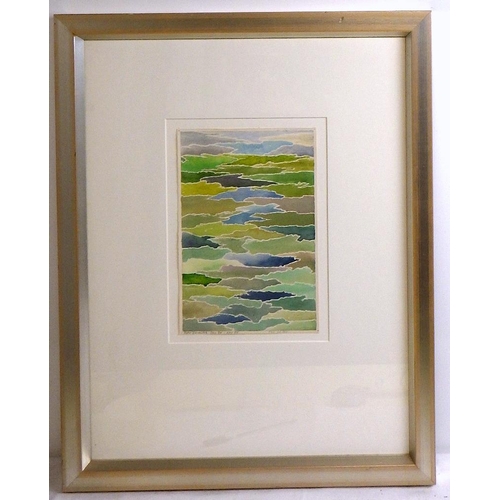 31 - Peter Smailes, 'The Lakes', mixed media 1984-5: 66x51cm. VAT & Buyers Premium apply, ARR if sold for... 