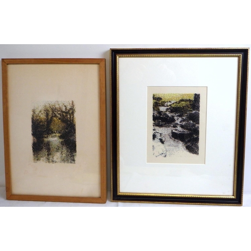 291 - Karl Torok, 'Rivulets and Sibulants', computer prints: 44x32cm & 47x40cm (2). VAT & Buyers Premium a... 